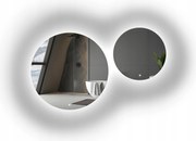 Kerek fürdőszobai tükör szett Kerekek Led háttérvilágítással FI70 FI90