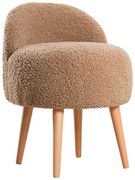 MIKI puff, átmérő 46 cm, barna