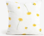 Goldea krepp párnahuzat - pitypangok 40 x 40 cm