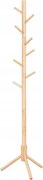 Ruhaakasztó 8 kampó 175 cm Bézs Állvány fa alakú Állítható 45°