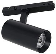 LED spotlámpa MAGNETIC TRACK 10W 48V fekete sínrendszerhez