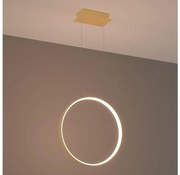 Thoro TH.220 - LED Csillár zsinóron RIO LED/30W/230V CRI90 3000K átm. 55 cm arany