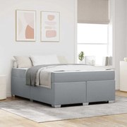 Ágykeret Világosszürke 140 x 200 cm szövet