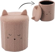 Összecsukható puff tárolóval 28 x 28 x 34 cm