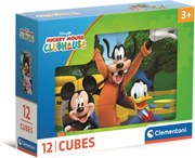 Disney Mickey Clubhouse mesekocka 12 db-os Clementoni