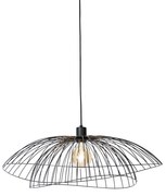 Okos függőlámpa fekete 66 cm, Wi-Fi-vel, G95 - Pua