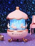 Éjjeli Lámpa Projektor Rózsaszín