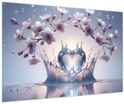 Kép - Gyémánt szív (90x60 cm)