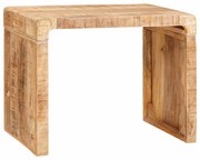 Végasztal Barna 60 x 35 x 45 cm tömör mangófa