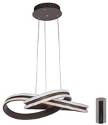 LED Dimmelhető csillár zsinóron LED/96W/230V átm. 54 cm + távirányítás