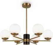 Maytoni modern csillár marble fehér sárgaréz mymod187pl-06bs