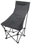 Összecsukható kempingszék szürke