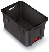 Kistenberg Moduláris szállítódoboz X BLOCK PRO fekete 544x362x300