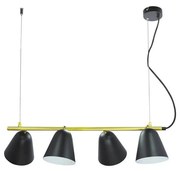 Rabalux 5377 - Csillár zsinóron ALTDER 4xE14/40W/230V