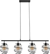 Briloner 4871-045 - Kábeles csillár 4xE27/60W/230V