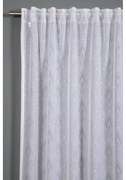 Fehér átlátszó függöny 175x140 cm Grafik - Gardinia