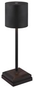 Globo 58487B - LED érintésvezérelt tölthető asztali lámpa DIXON 1,5W/5V 2200 mAh fekete