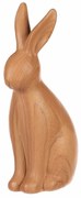 Polirezín dekoráció Nyúl, nagy figura, 12 x 7 x 21cm