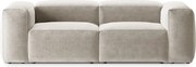 Bézs kanapé 224 cm Bergamo – Cosmopolitan Design