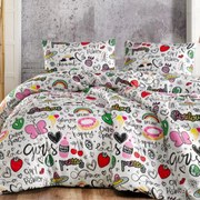 Diamond pamut ágyneműhuzat 200x140cm+90x70cm TiaHome