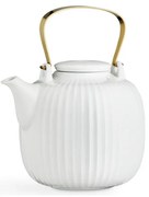 Hammershoi fehér porcelán teáskanna, 1,2 l - Kähler Design