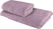 EMI Bella fáradtrózsaszín törölköző és fürdőlepedő szett 2 db