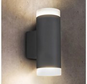 Brilagi - Kültéri fali lámpa MATERA 2xGU10/30W/230V antracit IP54