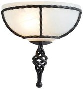 Elstead PB-WU-BLACK - Fali lámpa PEMBROKE 1xE27/60W/230V