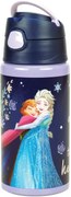 Disney Jégvarázs Together alumínium szívószálas kulacs akasztóval 500 ml