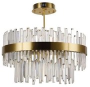 LED állítható fényerejű rúd csillár LED/80W/230V 3000-6500K arany + DO