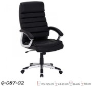 Q-087 Vezetői Forgószék Fekete