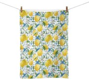 Mediterrán citromos konyharuha pamut