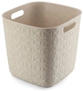Curver Softex cube box 15 l bézs