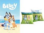 Bluey Cozy Day polár takaró és párna szett, 2 részes