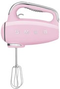 SMEG 50´s Retro Style ruční šlehač 250W pastelově růžový - Smeg