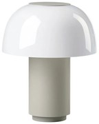 Szürke alumínium LED dimmelhető asztali lámpa (magasság 22 cm) Harvest – Zone