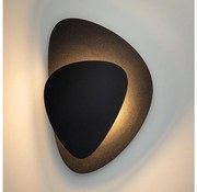 LED fali lámpa PEDRA LED/7W/230V fekete