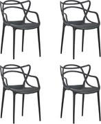 Weston szék Fekete 4 db N