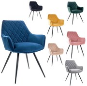 Linea Velvet karosszék több színben