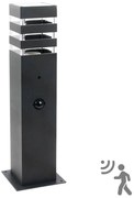 Kültéri lámpa TEKSAS szenzorral 1xE27/12W/230V IP44, 44 cm, antracit