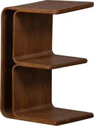 Tárolóasztal diófa dekorral 32x40 cm Frey – WOOOD