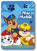 Gyermek takaró Fleece Paw Patrol kék 140x100cm Faro