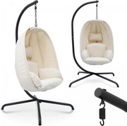 MIADOMODO Függő hintaszék 160 kg bézs