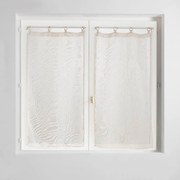 Bézs fényáteresztő függöny szett 2 db-os 60x120 cm Minalisa – douceur d'intérieur