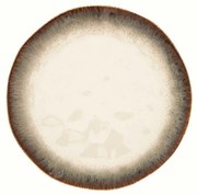 Porcelán lapostányér 26 cm barna Easy Life NUANCES Brown