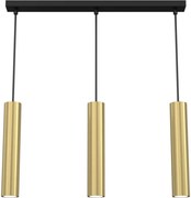 Csillár zsinóron RAITO 3xGU10/8W/230V sárgaréz