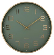 Karlsson 5973GR design falióra világoszöld, átmérő40 cm