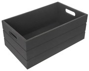 Orion fadoboz, antracit, 26 x 16 x 11cm, S