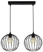 Csillár zsinóron MATT 2xE27/60W/230V