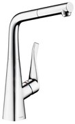 Hansgrohe M71, mosogató csaptelep M7114-H320 kihúzható spray-vel, sBOX, króm, HAN-73812000